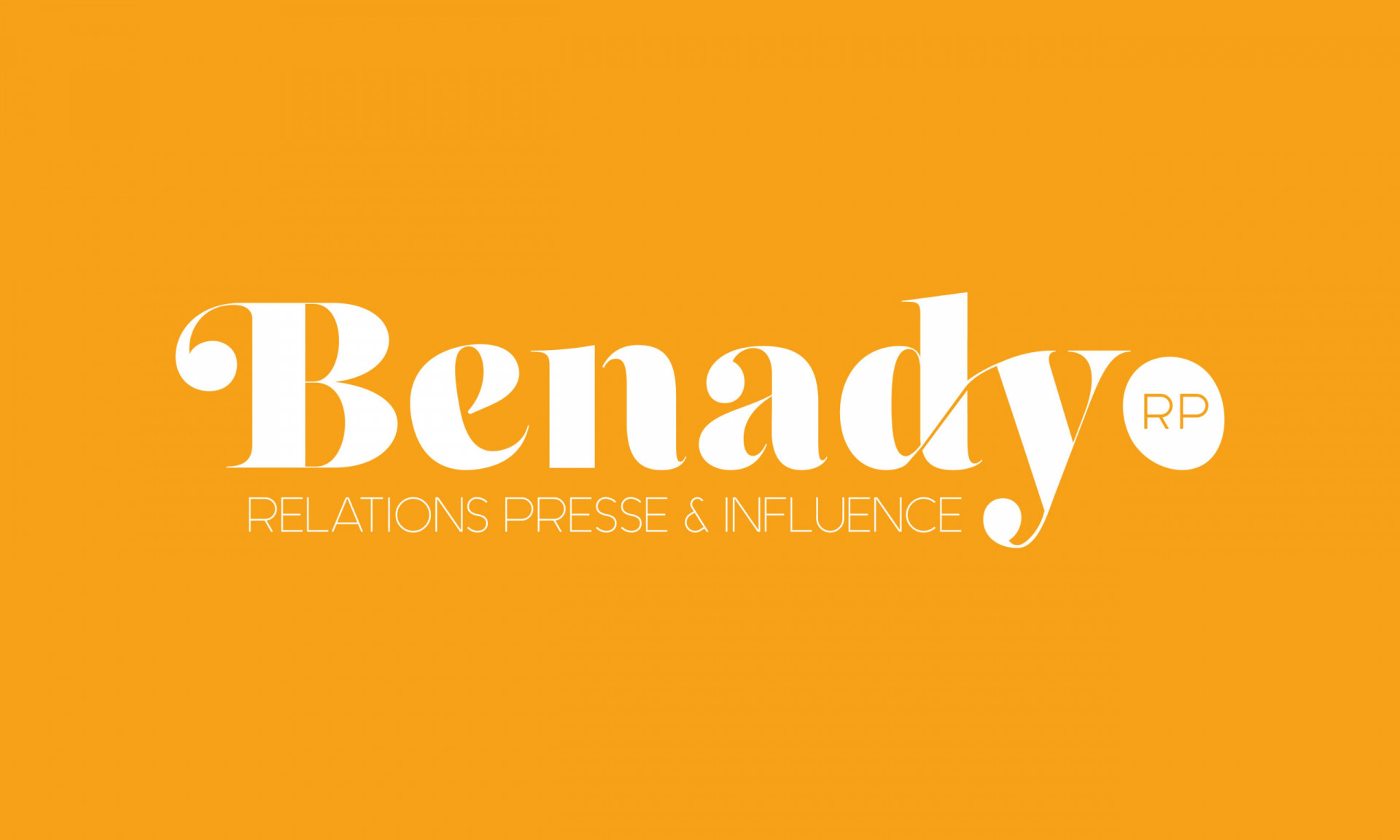 Logo Benadyrp agence de communication création logo, supports et site vitrine